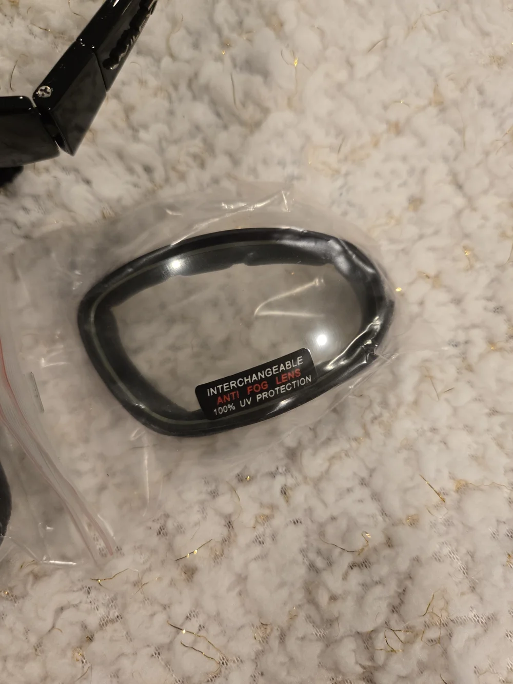 Wiley X Black Tactical Sunglasses with Spare Clear Lenses